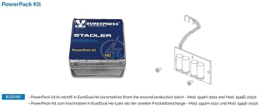 Sudexpress SUD3161 - H0 - PowerPack für EuroDual